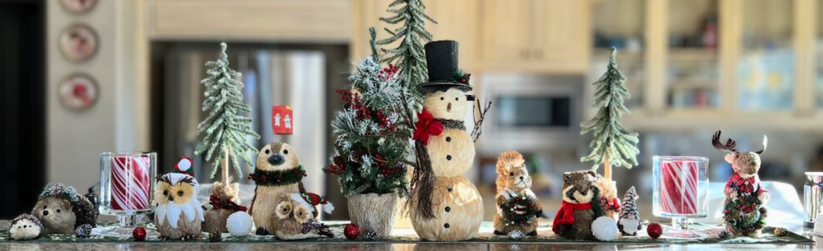 Christmas Kitchen Decor by the Queen of To Do Austin, TX Team