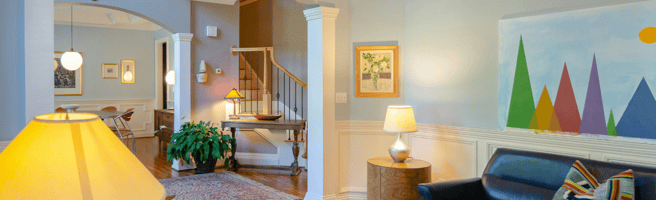 inside the home