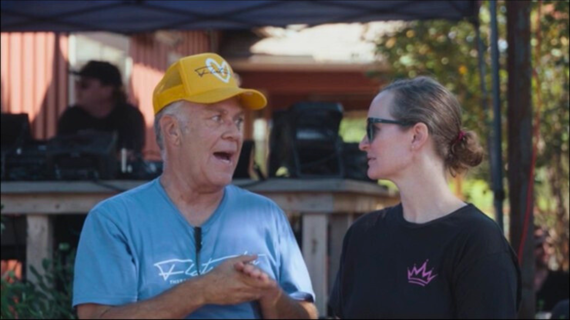 Kate Ginsberg and Jason Dudey at Flatwater Fest 2025 (2)