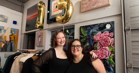 Kate and Heather from Queen of To Do