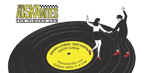 The Auskanites w The Higher Ups Easter Sunday Debut Showcase