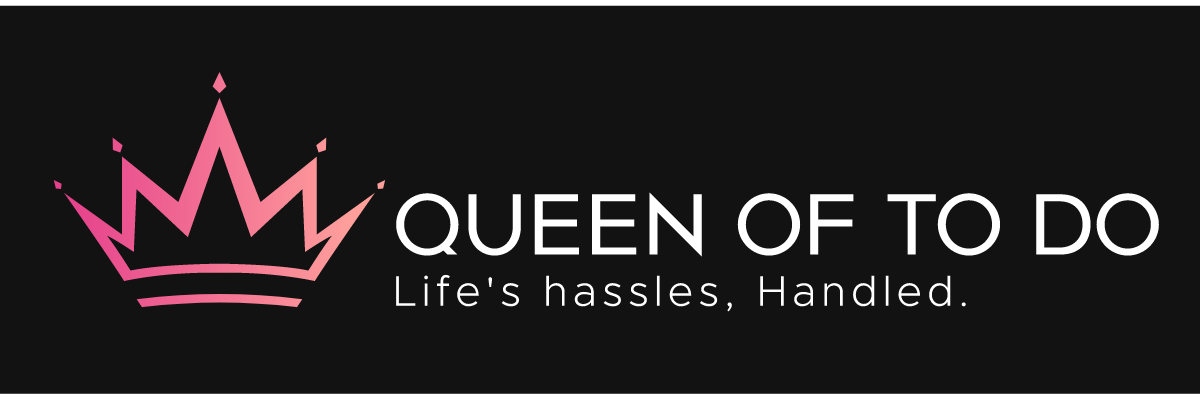 Queen of To Do "Life's hassles, handled" logo