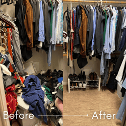 before & after- pink label horizontal + vertical