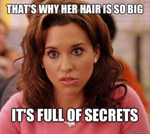 big hair full of secrets