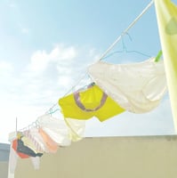 Freshly washed undergarments